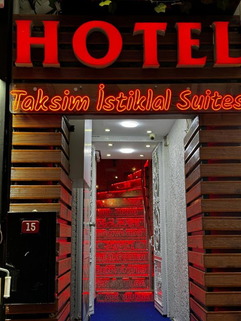 Taksim Istiklal Suites Provincia di Provincia di Istanbul Esterno foto